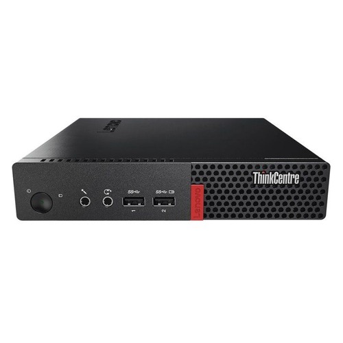 Компьютер LENOVO ThinkCentre M710q Tiny, Intel Core i3 7100T, DDR4 8Гб, 1000Гб, Intel HD Graphics 630, Windows 10 Professional, черный [10mr005jru]