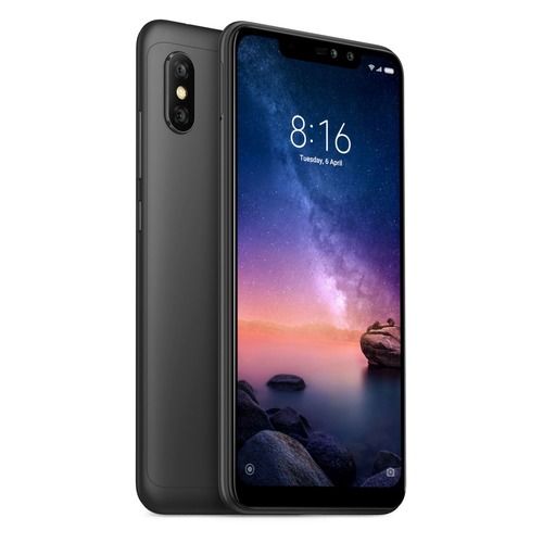 Смартфон XIAOMI Redmi Note 6 Pro 64Gb, черный