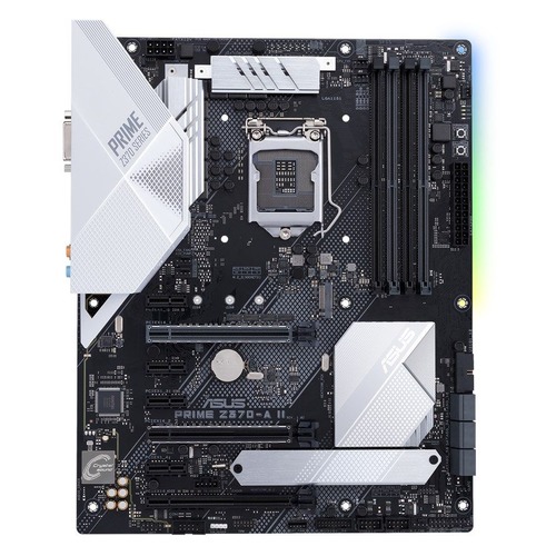 Материнская плата ASUS PRIME Z370-A II, LGA 1151v2, Intel Z370, ATX, Ret