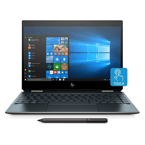 Ультрабук-трансформер HP Spectre x360 13-ap0003ur, 13.3", IPS, Intel Core i5 8265U 1.6ГГц, 8Гб, 256Гб SSD, Intel UHD Graphics 620, Windows 10, 5MM85EA, синий