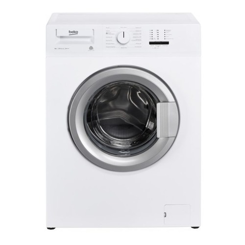 Стиральная машина BEKO WRE64P1BSW, фронтальная