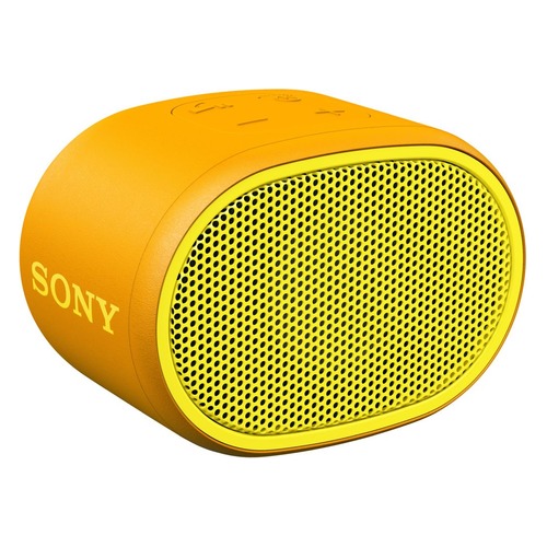 Портативная колонка SONY SRS-XB01, 3Вт, желтый [srsxb01y.ru2]