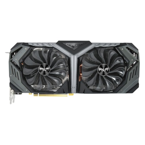 Видеокарта PALIT nVidia GeForce RTX 2080 , PA-RTX2080 GameRock Premium 8G, 8Гб, GDDR6, Ret [ne62080h20p2-1040g]