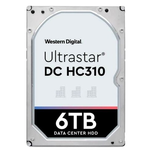 Жесткий диск WD Ultrastar DC HC310 HUS726T6TALE6L4, 6Тб, HDD, SATA III, 3.5" [0b36039]