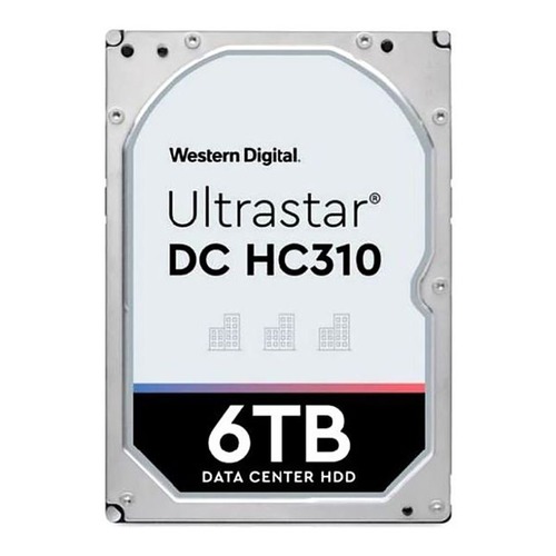 Жесткий диск WD Ultrastar DC HC310 HUS726T6TAL5204, 6Тб, HDD, SAS 3.0, 3.5" [0b36047]