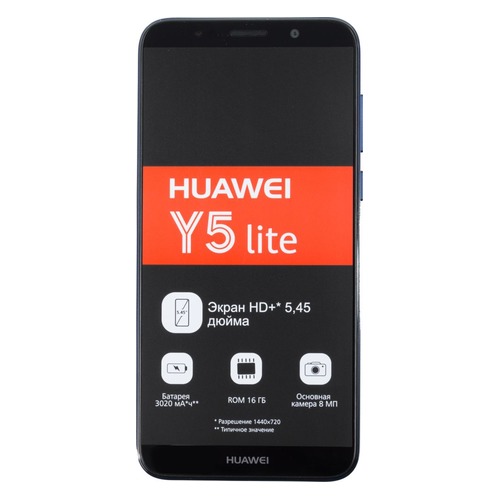 Смартфон HUAWEI Y5 Lite 16Gb, синий