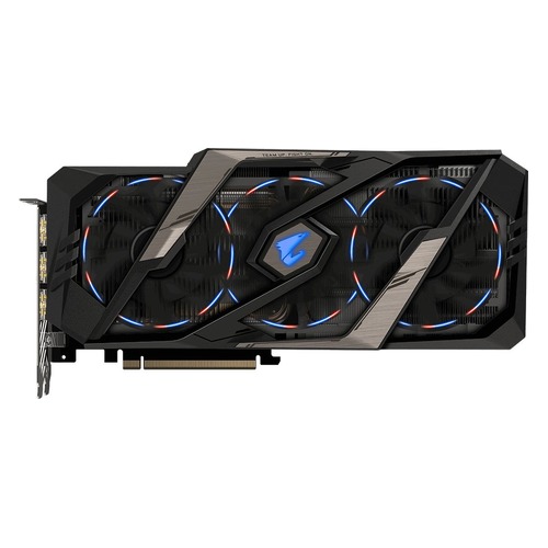 Видеокарта GIGABYTE nVidia GeForce RTX 2070 , GV-N2070AORUS X-8GC, 8Гб, GDDR6, Ret