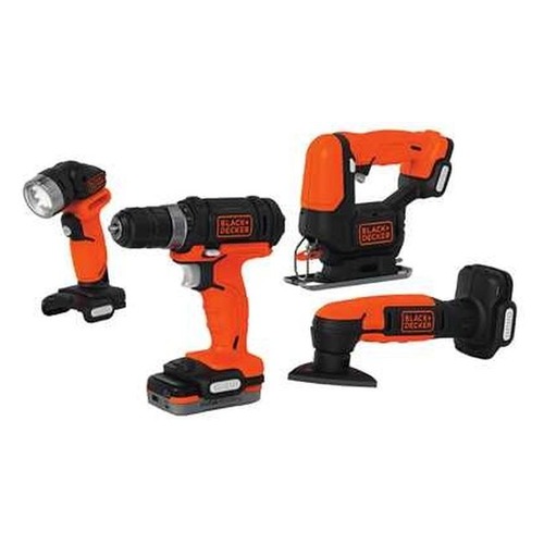 Набор электроинструмента Black & Decker BDCK502C2-RK (BDCK502) в компл.:4инструм.