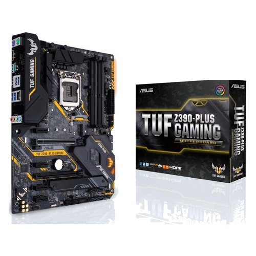 Материнская плата ASUS TUF Z390-PLUS GAMING, LGA 1151v2, Intel Z390, ATX, Ret