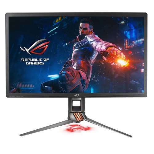 Монитор игровой ASUS PG27UQ 27" черный [90lm03a0-b01370]