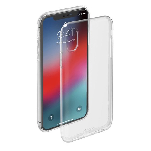 Чехол (клип-кейс) DEPPA Gel Case, для Apple iPhone XR, прозрачный [85354]