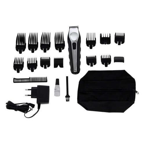 Триммер WAHL Ergonomic Total Beard Kit, черный/серебристый [9888-1316]