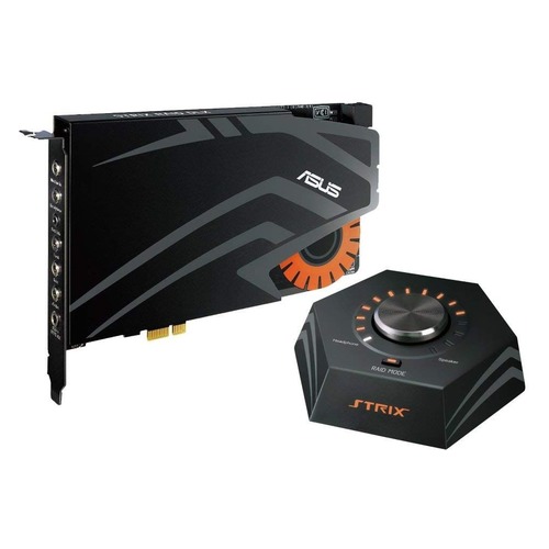 Звуковая карта PCI-E ASUS Strix Raid DLX, 7.1, Ret