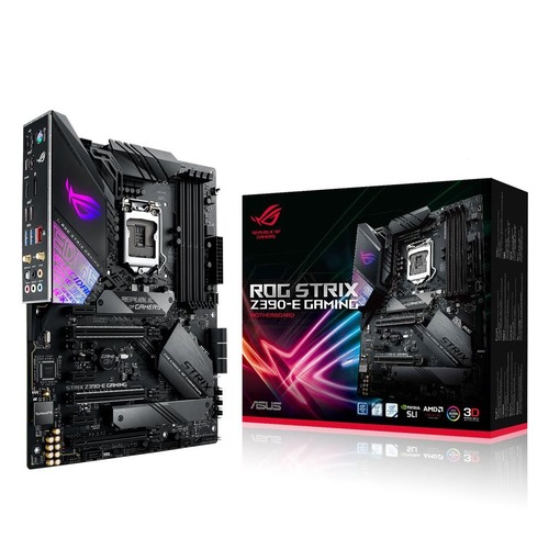 Материнская плата ASUS ROG STRIX Z390-E GAMING, LGA 1151v2, Intel Z390, ATX, Ret