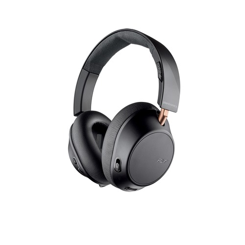 Наушники с микрофоном PLANTRONICS BackBeat Go 810, 3.5 мм/Bluetooth, мониторы, черный [211820-99]