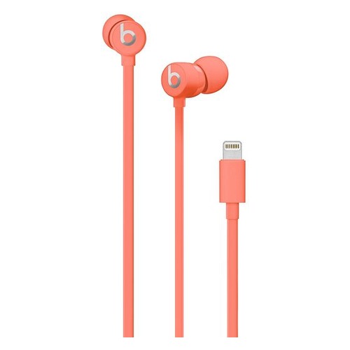 Наушники с микрофоном BEATS Urbeats3, Lightning, вкладыши, оранжевый [muhv2ee/a]