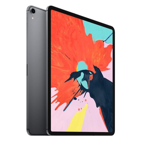 Планшет APPLE iPad Pro 12.9" 64Gb Wi-Fi + Cellular MTHJ2RU/A, 64GB, 3G, 4G, iOS темно-серый