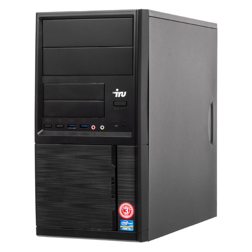 Компьютер IRU Office 315, Intel Core i5 7400, DDR4 8Гб, 240Гб(SSD), Intel HD Graphics 630, Windows 10 Professional, черный [1101713]