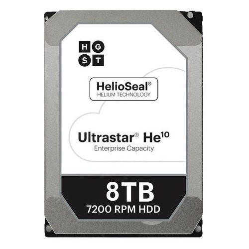 Жесткий диск WD Ultrastar DC HC510 HUH721008AL5204, 8Тб, HDD, SAS 3.0, 3.5" [0f27358]
