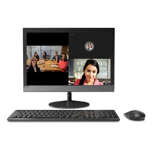 Моноблок LENOVO V130-20IGM, 19.5", Intel Celeron J4005, 4Гб, 1000Гб, Intel UHD Graphics 600, DVD-RW, noOS, черный [10rx0005ru]