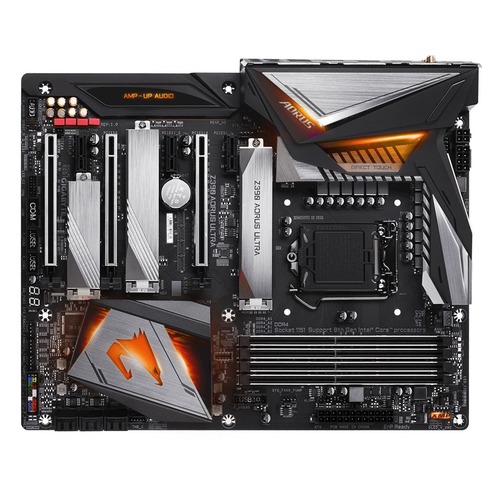 Материнская плата GIGABYTE Z390 AORUS ULTRA, LGA 1151v2, Intel Z390, ATX, Ret