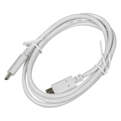 Кабель REDLINE Power Delivery, USB Type-C (m), USB Type-C (m), 1м, белый [ут000015785]