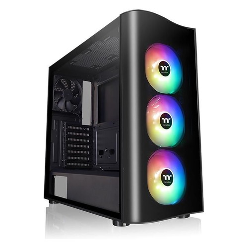 Корпус ATX THERMALTAKE View 23 TG ARGB, Midi-Tower, без БП, черный