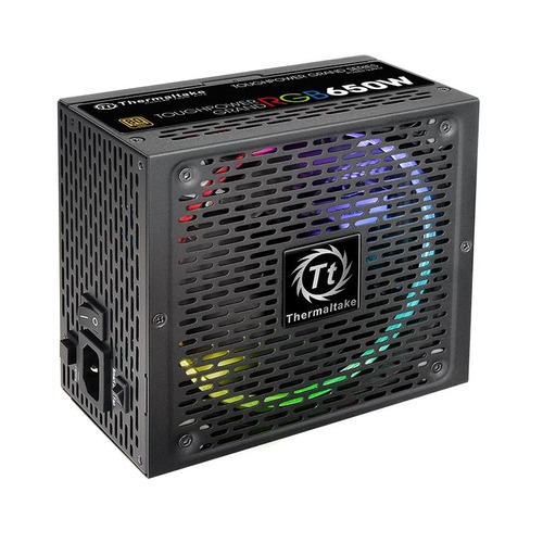 Блок питания THERMALTAKE Toughpower Grand RGB Sync, 650Вт, 140мм, черный, retail [ps-tpg-0650fpcgeu-s]