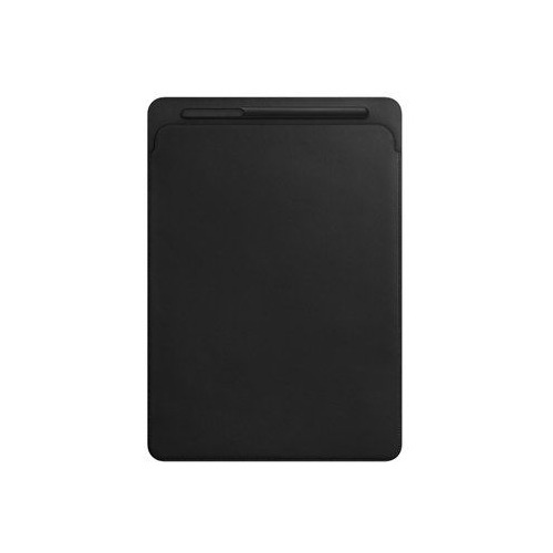Чехол для планшета APPLE Leather Sleeve, черный, для Apple iPad Pro 12.9" 2018 [mq0u2zm/a]