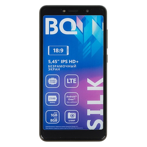 Смартфон BQ Silk 8Gb, 5520L, коричневый