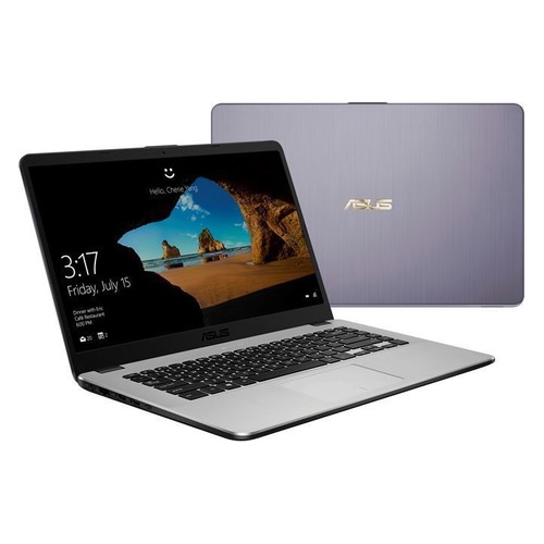 Ноутбук ASUS VivoBook X505ZA-BQ074T, 15.6", IPS, AMD Ryzen 5 2500U 2.0ГГц, 8Гб, 256Гб SSD, AMD Radeon Vega 8, Windows 10, 90NB0I11-M11120, серый