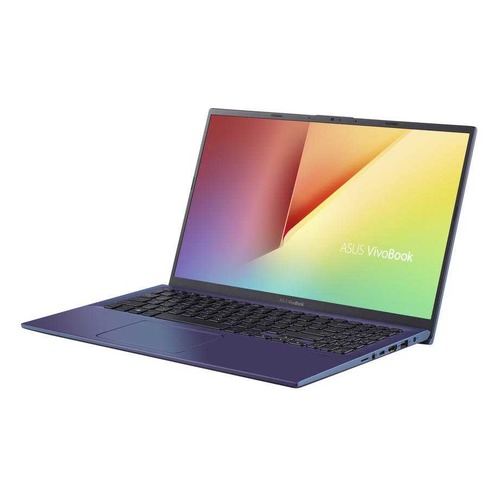 Ноутбук ASUS VivoBook X512UA-BQ271T, 15.6", Intel Core i3 8130U 2.2ГГц, 4Гб, 256Гб SSD, Intel UHD Graphics 620, Windows 10, 90NB0K86-M04080, синий