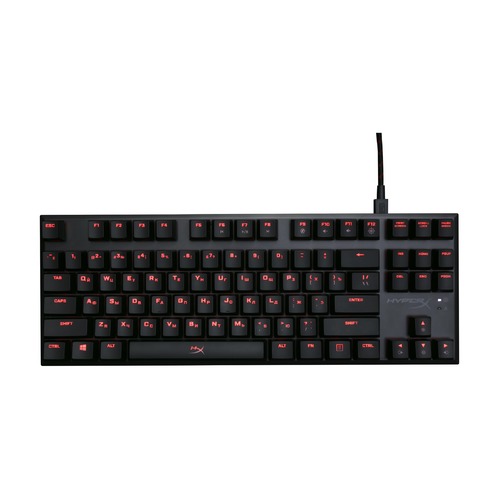 Клавиатура HYPERX Alloy FPS Pro CherryMX Red, USB, черный [hx-kb4rd1-ru/r1]