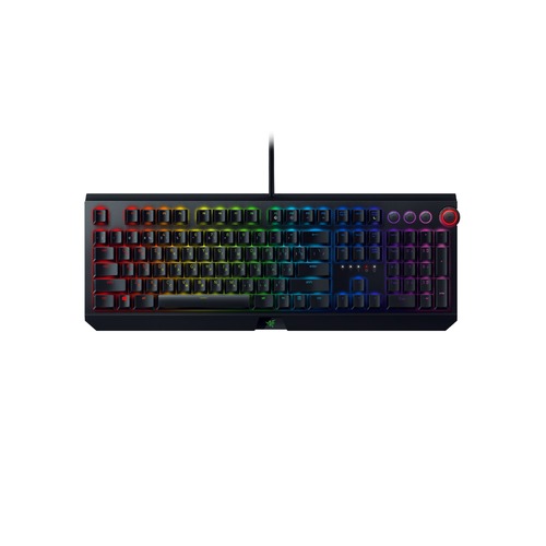 Клавиатура RAZER BlackWidow Elite Green Switch, USB, c подставкой для запястий, черный [rz03-02621100-r3r1]