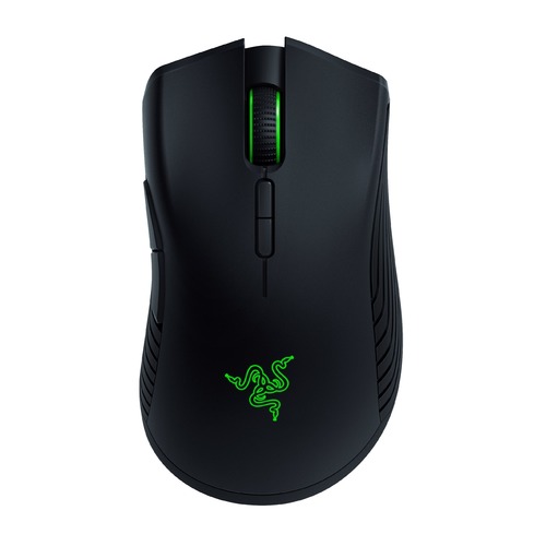 Мышь RAZER Mamba, игровая, оптическая, беспроводная, USB, черный [rz01-02710100-r3m1]