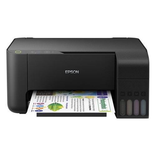 МФУ струйный EPSON L3110, A4, цветной, струйный, черный [c11cg87405]