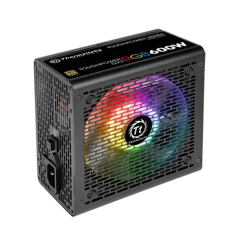 Блок питания THERMALTAKE Toughpower GX1 RGB, 600Вт, 120мм, черный, retail [ps-tpd-0600nhfage-1]