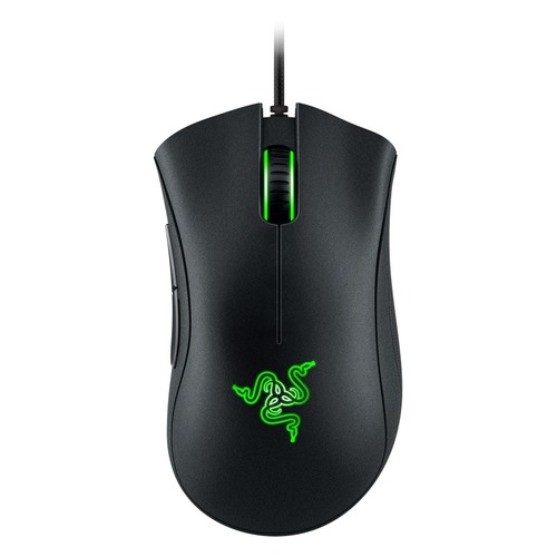 Мышь RAZER DeathAdder Essential, игровая, оптическая, проводная, USB, черный [rz01-02540100-r3m1]