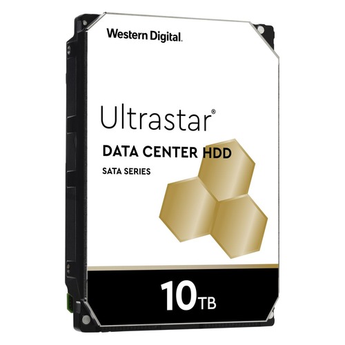 Жесткий диск WD Ultrastar DC HC510 HUH721010ALE604, 10Тб, HDD, SATA III, 3.5" [0f27606]