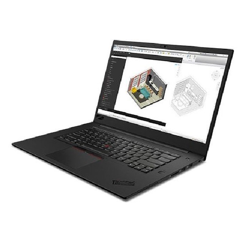 Ноутбук LENOVO ThinkPad P1, 15.6", IPS, Intel Core i7 8750H 2.2ГГц, 16Гб, 512Гб SSD, nVidia Quadro P1000 - 4096 Мб, Windows 10 Professional, 20MD0014RT, черный