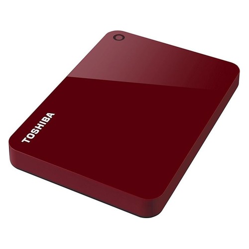 Внешний жесткий диск TOSHIBA Canvio Advance HDTC920ER3AA, 2Тб, красный