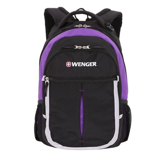 Рюкзак Wenger 13852915 черный/фиолетовый/серебристый 32x45x15см 22л. 0.78кг.