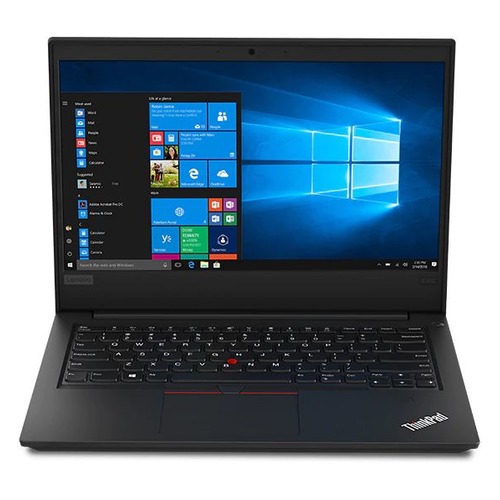 Ноутбук LENOVO ThinkPad E490, 14", Intel Core i3 8145U 2.1ГГц, 4Гб, 1000Гб, Intel UHD Graphics 620, Free DOS, 20N8005DRT, черный