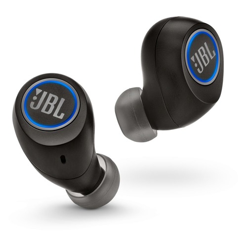 Наушники с микрофоном JBL Free X, Bluetooth, вкладыши, черный [jblfreexblkbt]