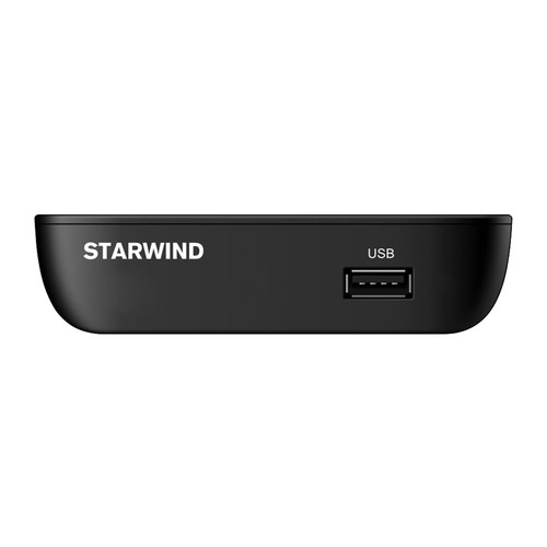 Ресивер DVB-T2 STARWIND CT-160, черный