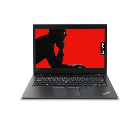 Ноутбук LENOVO ThinkPad L480, 14", Intel Core i5 8250U 1.6ГГц, 4Гб, 500Гб, Intel UHD Graphics 620, Windows 10 Professional, 20LS0024RT, черный