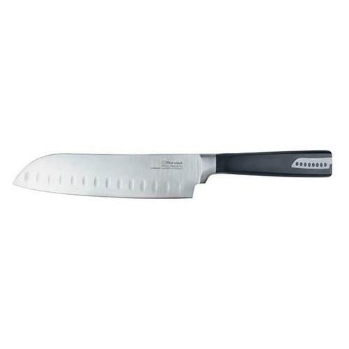 Нож кухонный Rondell 0687-RD-01 стальной лезв.178мм черный