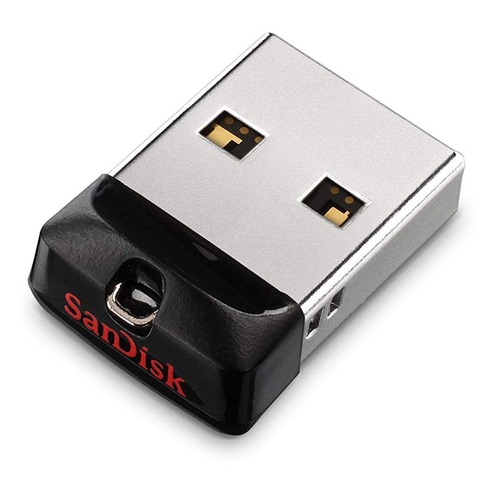 Флешка USB SANDISK Cruzer Fit 64Гб, USB2.0, черный [sdcz33-064g-g35]