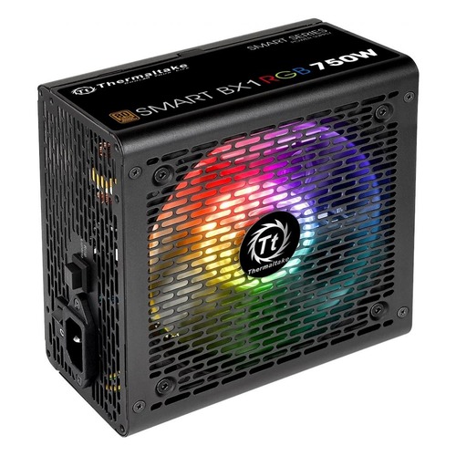 Блок питания THERMALTAKE Smart BX1 RGB, 750Вт, 120мм, черный, retail [ps-spr-0750nhsabe-1]