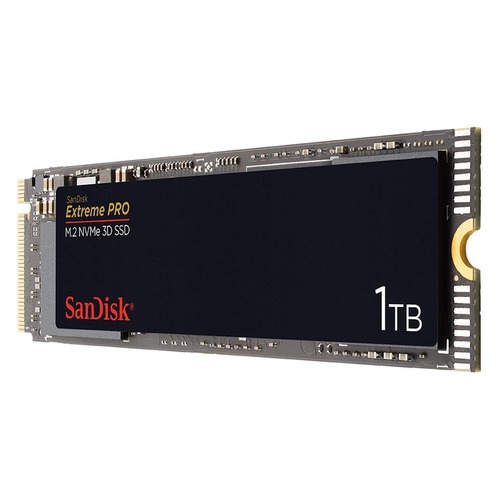 SSD накопитель SANDISK Extreme Pro SDSSDXPM2-1T00-G25 1Тб, M.2 2280, PCI-E x4, NVMe